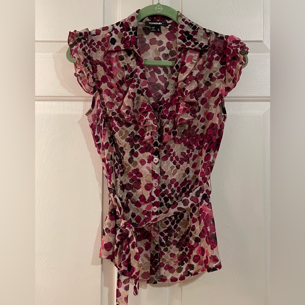 My Michelle Sleeveless Blouse